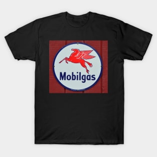 Mobile Gas vintage sign T-Shirt